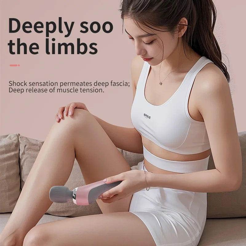 Portable Massage Gun - Deep Tissue Percussion Massager for Muscle Recovery