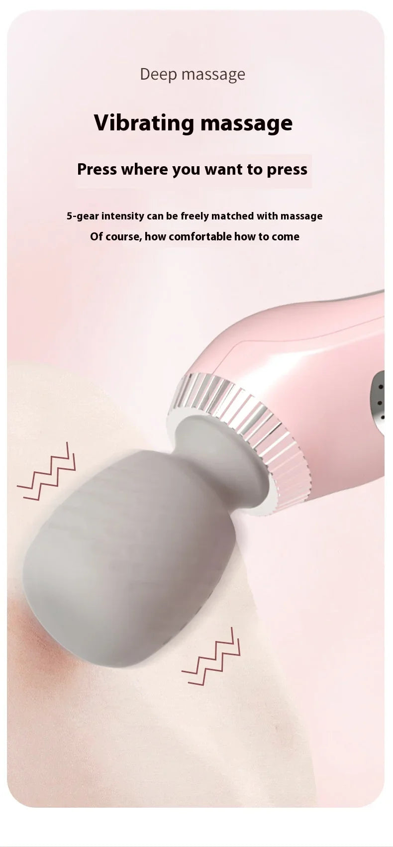 Portable Massage Gun - Deep Tissue Percussion Massager for Muscle Recovery