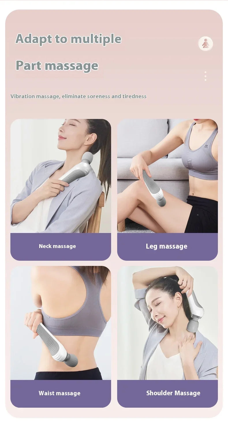 Portable Massage Gun - Deep Tissue Percussion Massager for Muscle Recovery