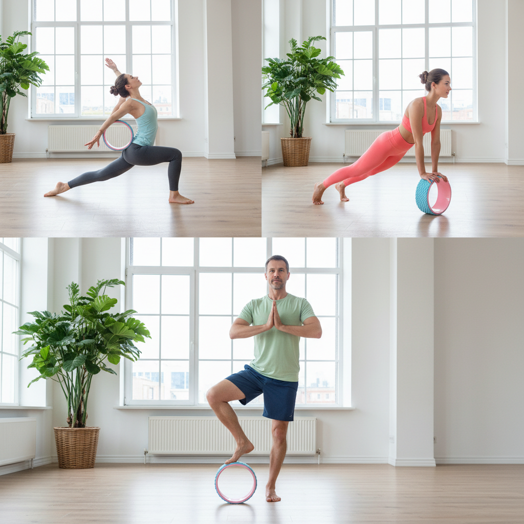 Portable  Yoga Wheel Backbend - Pilates Equipment